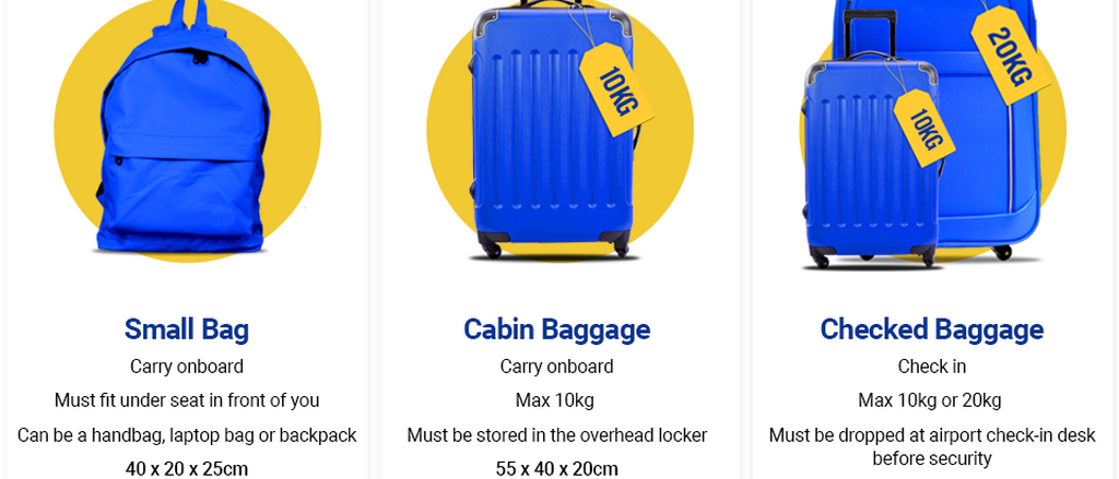 Packing for ryanair online